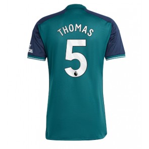 Arsenal Thomas Partey #5 Replica Third Stadium Shirt 2023-24 Short Sleeve